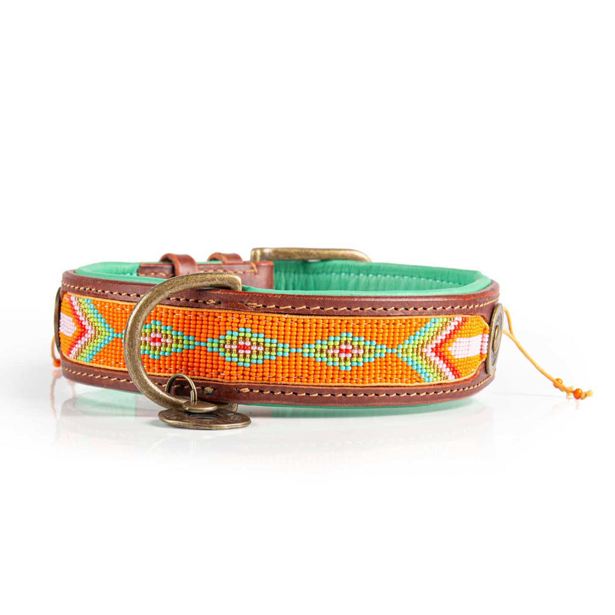 Tiger Lily Dog Collar by DWAM, view 5