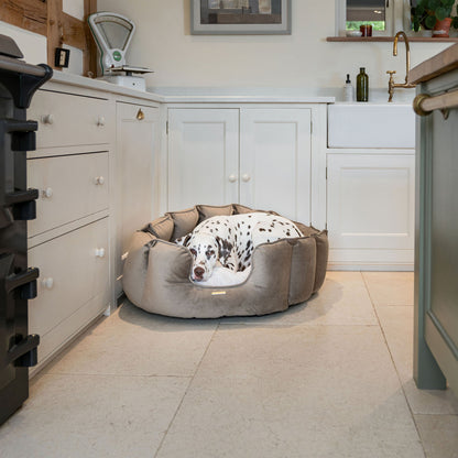 High Wall Bed With Removable Covers in Clay Velvet