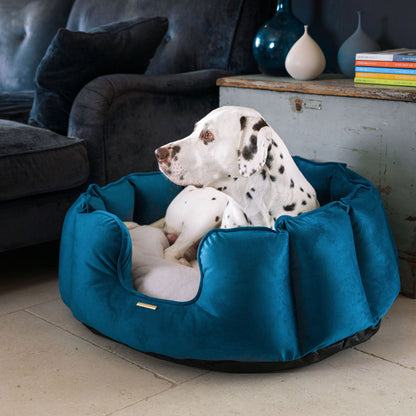 High Wall Bed With Removable Covers in Marine Velvet, view 5