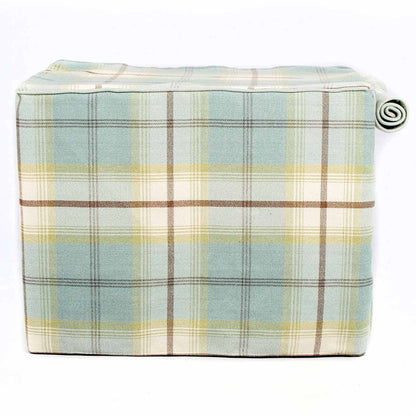 Dog Crate Cover in Balmoral Duck Egg Tweed, view 11