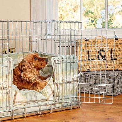 Dog Crate Bumper in Balmoral Duck Egg, view 8