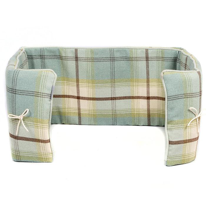 Dog Crate Bumper in Balmoral Duck Egg, view 12
