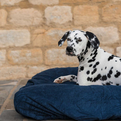 Bamboo Drying Cushion Cover in Navy
