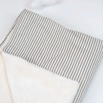 Cat & Kitten Blanket in Regency Stripe, view 2