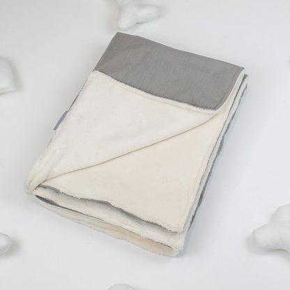 Cat & Kitten Blanket in Savanna Stone