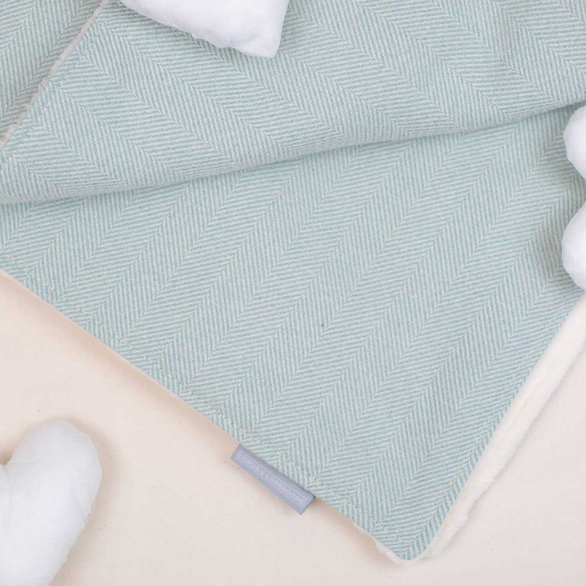 Cat & Kitten Blanket in Herringbone Tweed, view 19