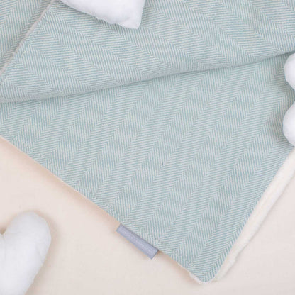 Cat & Kitten Blanket in Herringbone Tweed, view 19