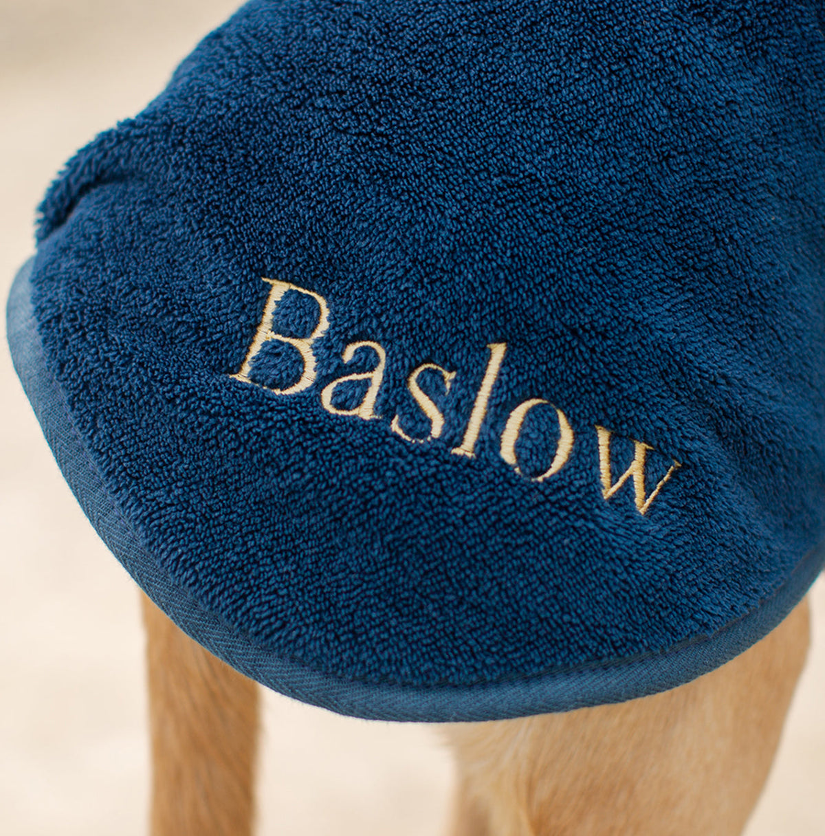 Bamboo Drying Coat in Navy, view 5
