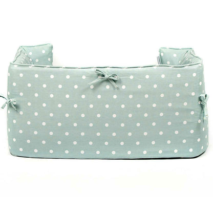 Dog Crate Bumper in Duck Egg Spot, view 13