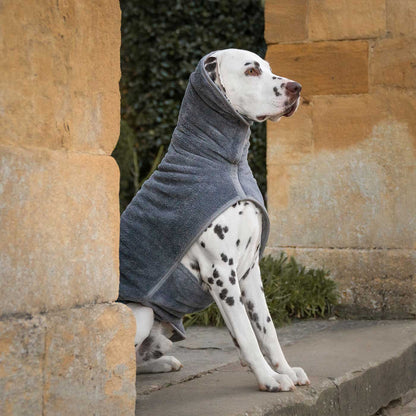 Bamboo Drying Coat in Gun Metal, view 14