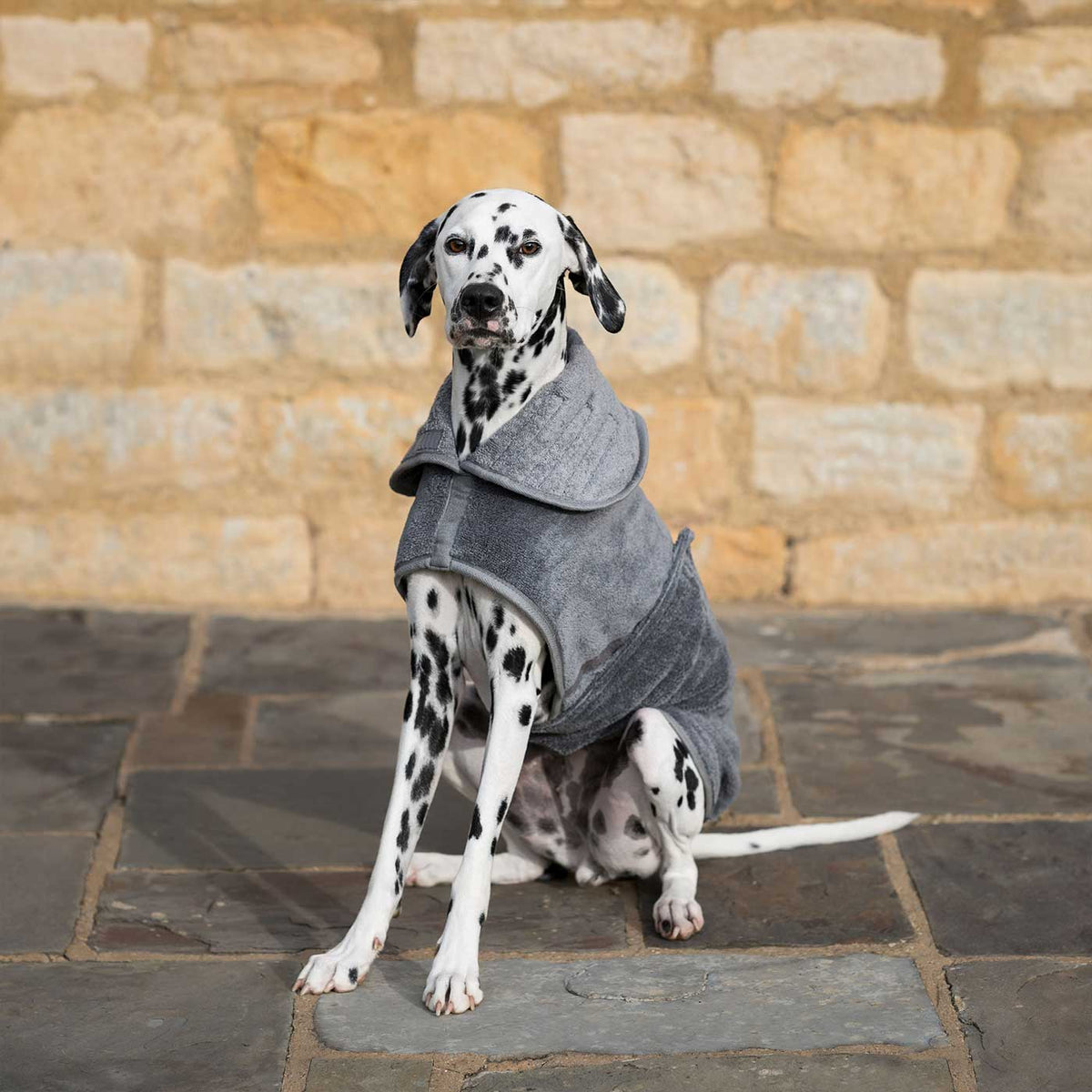 Bamboo Drying Coat in Gun Metal, view 13