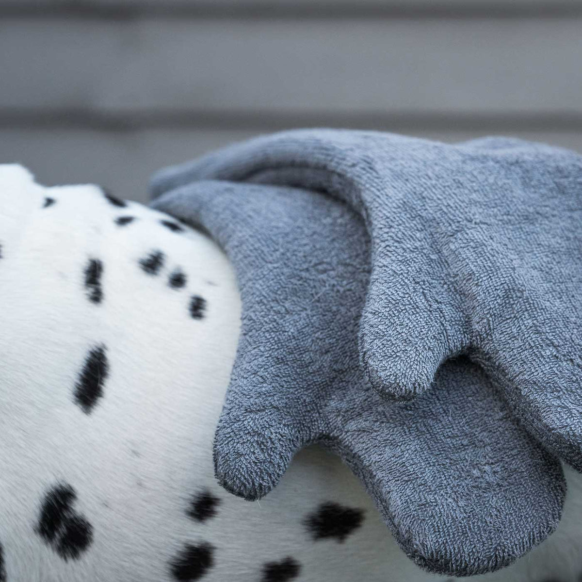 Bamboo Drying Mitts in Gun Metal, view 7