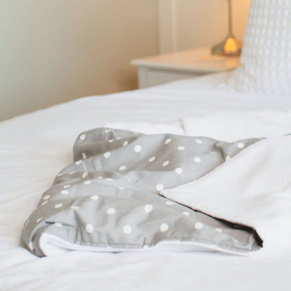 Dog & Puppy Blanket in Spots & Stripes, view 7