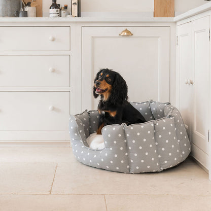 High Wall Bed With Removable Covers in Grey Spot, view 3