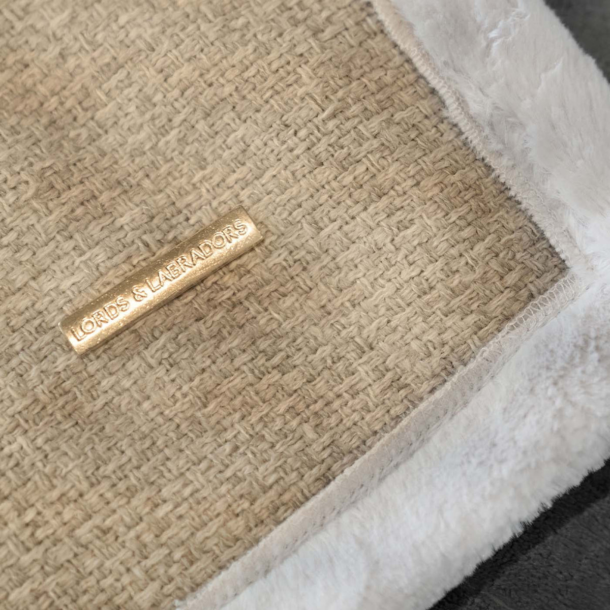 Essentials Herdwick Blanket in Sandstone, view 2