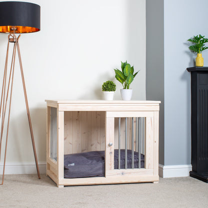 Wooden Sliding Door Salcombe Dog Crate, view 3