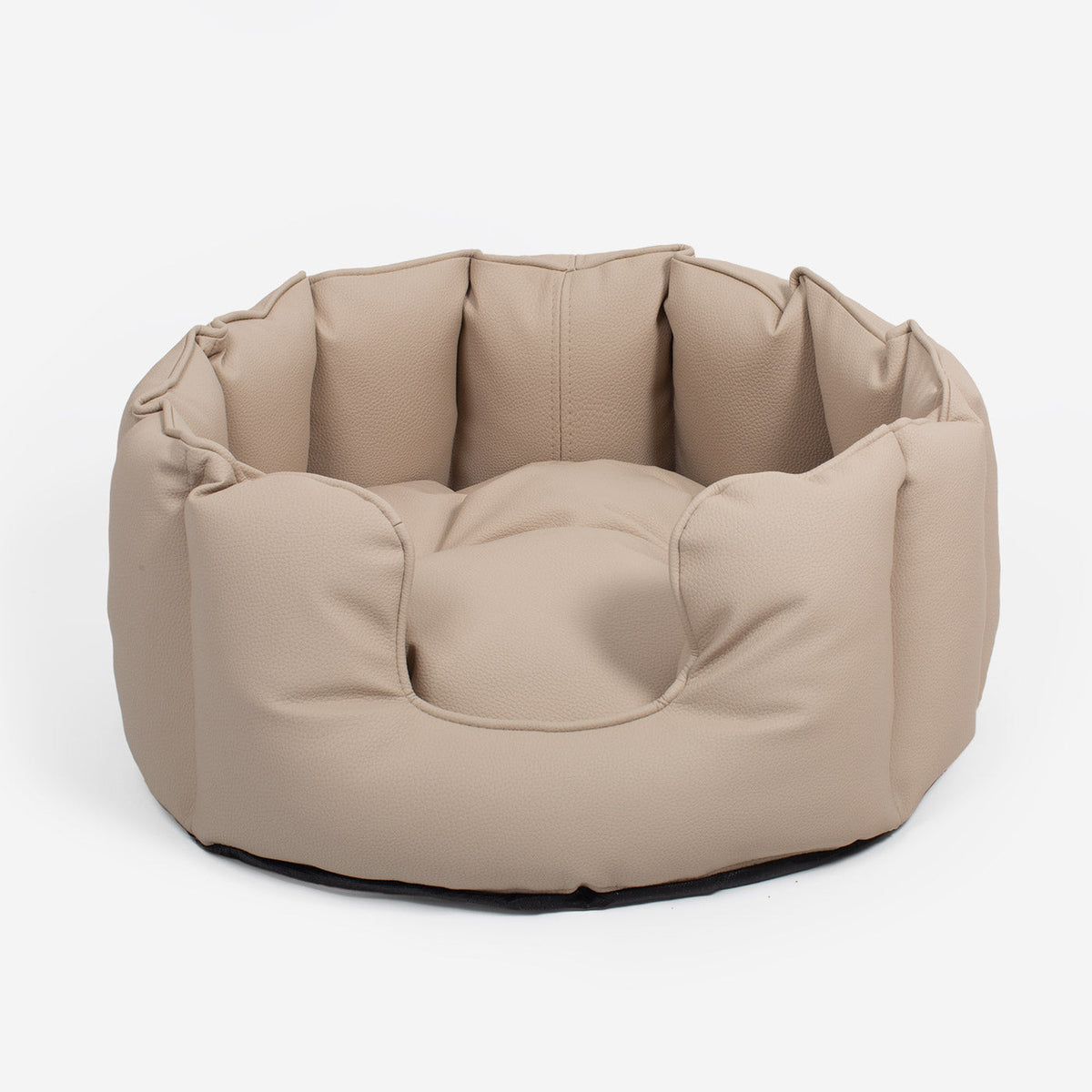 High Wall Bed With Removable Covers in Rhino Tough Sand Faux Leather, view 7