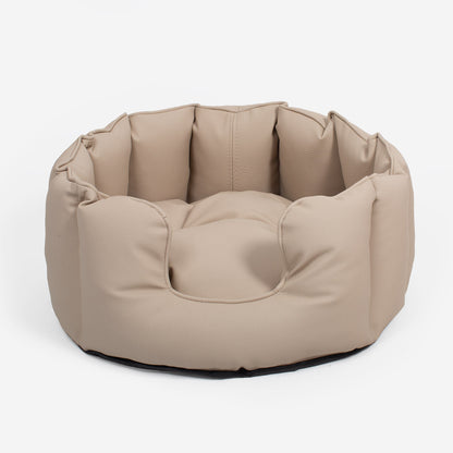High Wall Bed With Removable Covers in Rhino Tough Sand Faux Leather, view 7