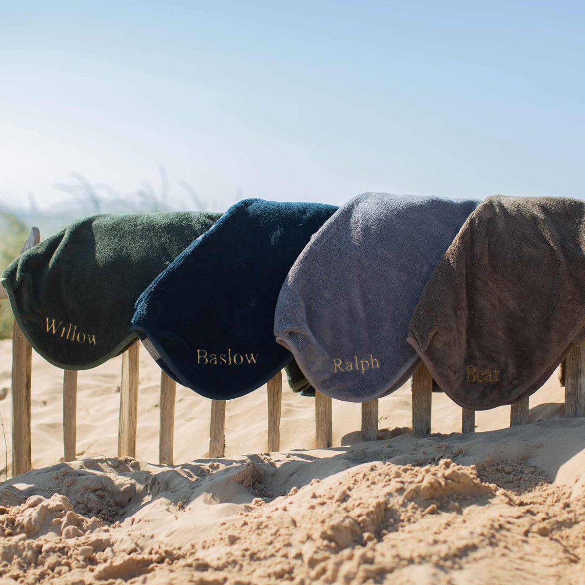 Bamboo Drying Coat in Navy, view 14