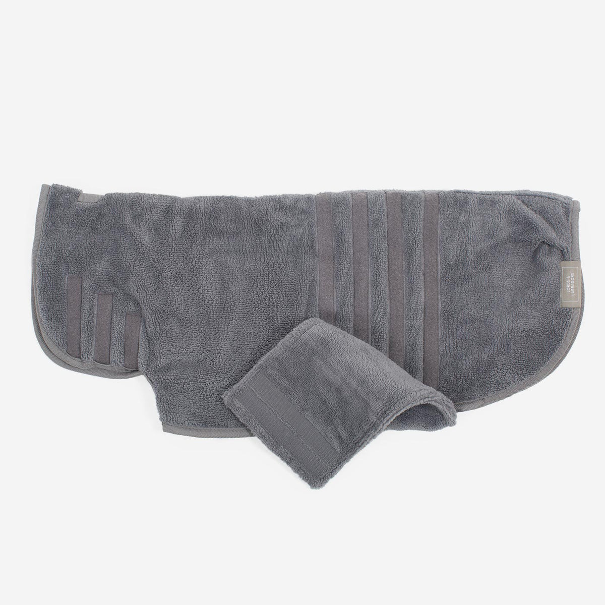 Bamboo Drying Coat in Gun Metal, view 19