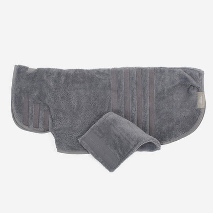 Bamboo Drying Coat in Gun Metal, view 19