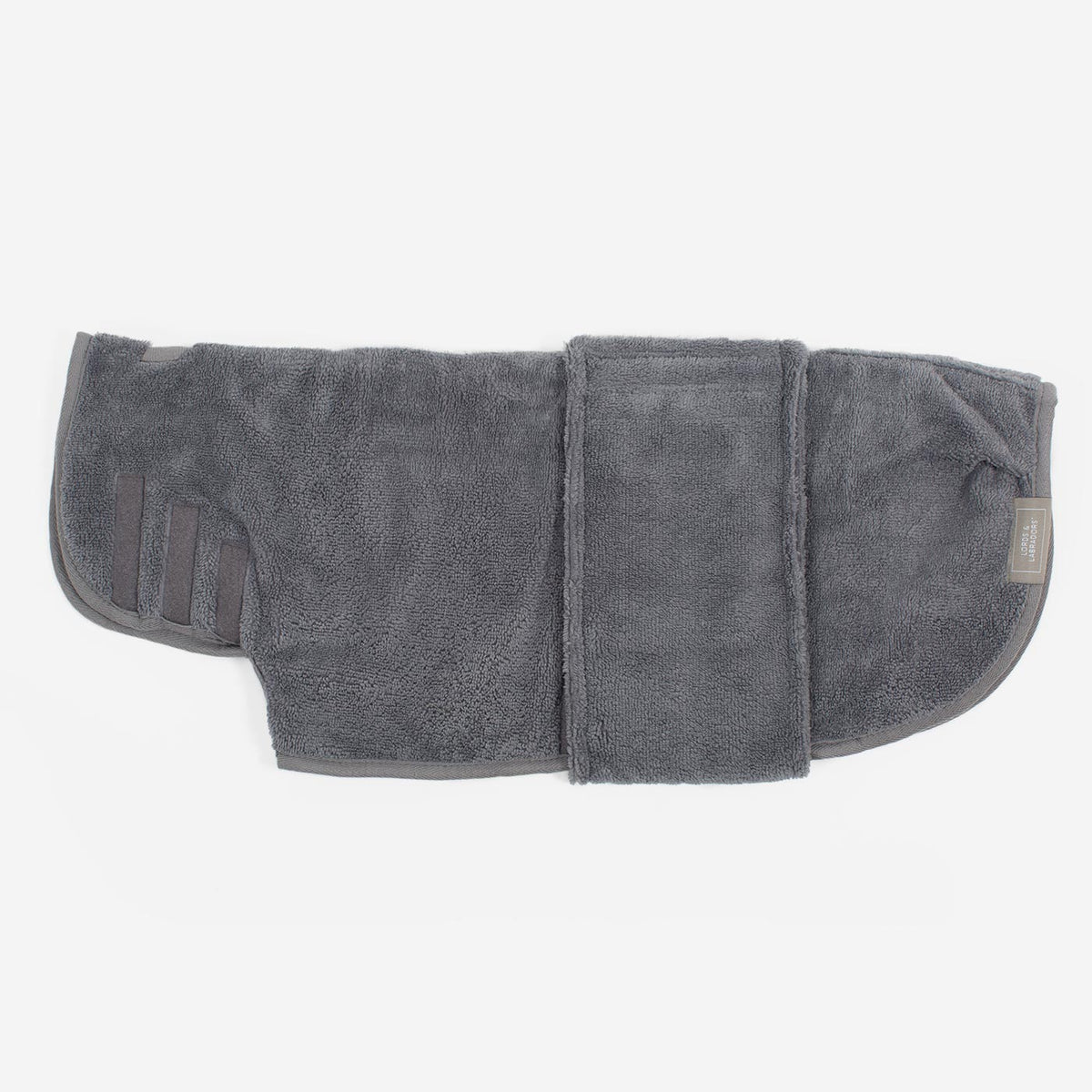Bamboo Drying Coat in Gun Metal, view 18