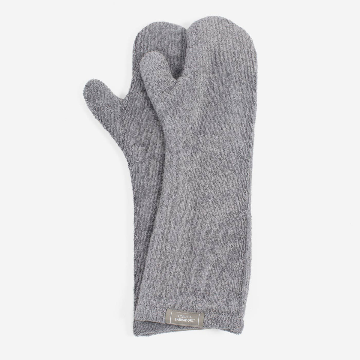 Bamboo Drying Mitts in Gun Metal, view 10