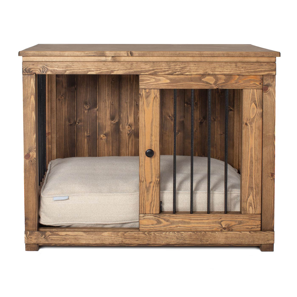Wooden Sliding Door Broadsand Dog Crate, view 4