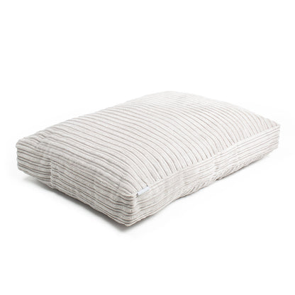 Dog Cushion in Light Grey Essentials Plush, view 10