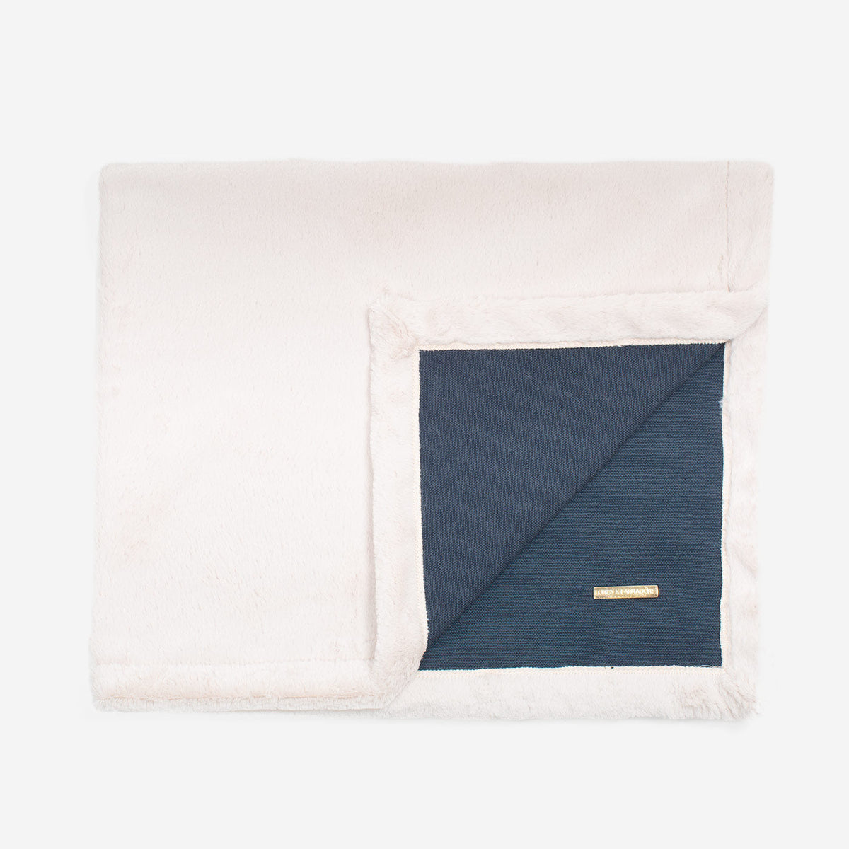 Essentials Twill Blanket in Denim, view 5