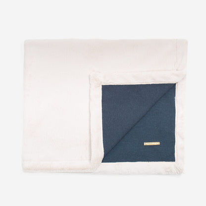 Essentials Twill Blanket in Denim, view 5