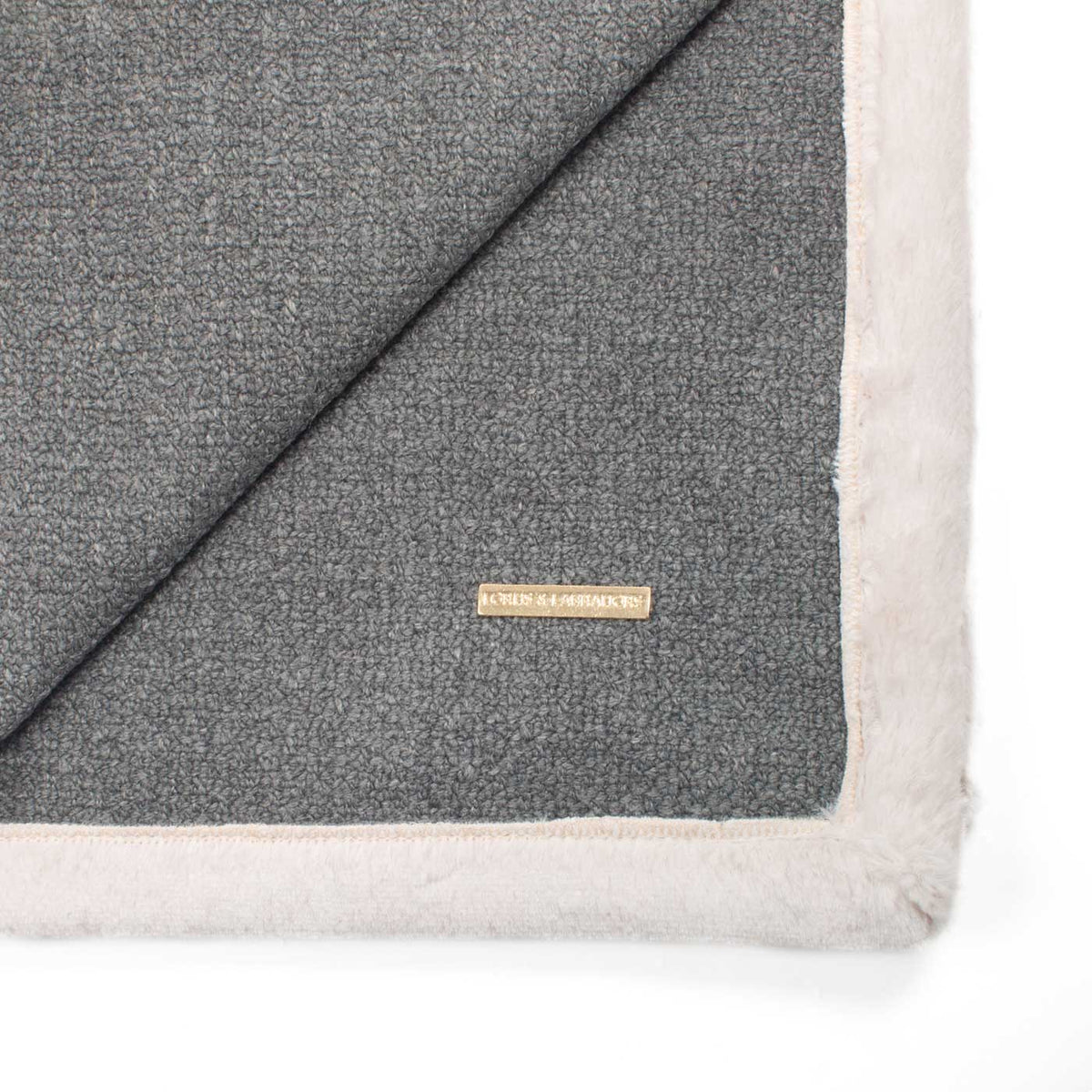 Essentials Herdwick Blanket in Graphite, view 5
