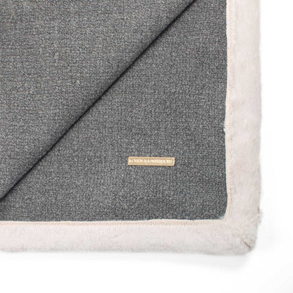 Essentials Herdwick Blanket in Graphite, view 5