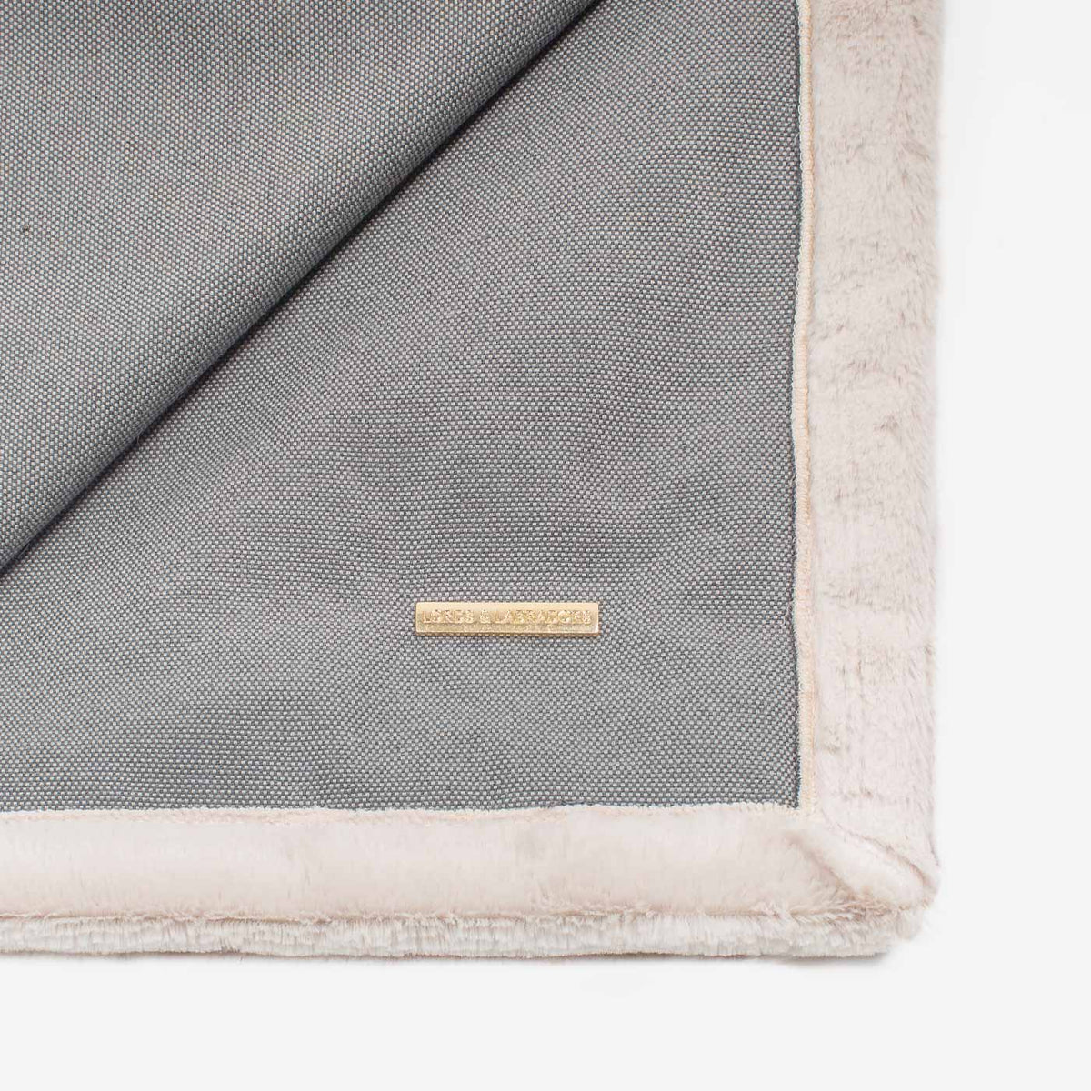 Essentials Twill Blanket in Slate, view 5