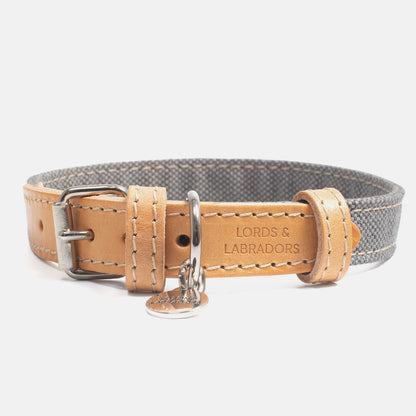 Essentials Twill Dog Collar in Slate, view 5