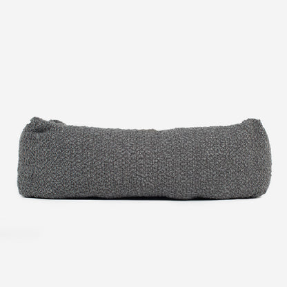 Cosy & Calming Puppy Crate Bed With Removable Covers in Granite Bouclé, view 9
