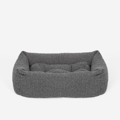 Dog Crate with Cosy & Calming Puppy Crate Bed in Granite Bouclé, view 4