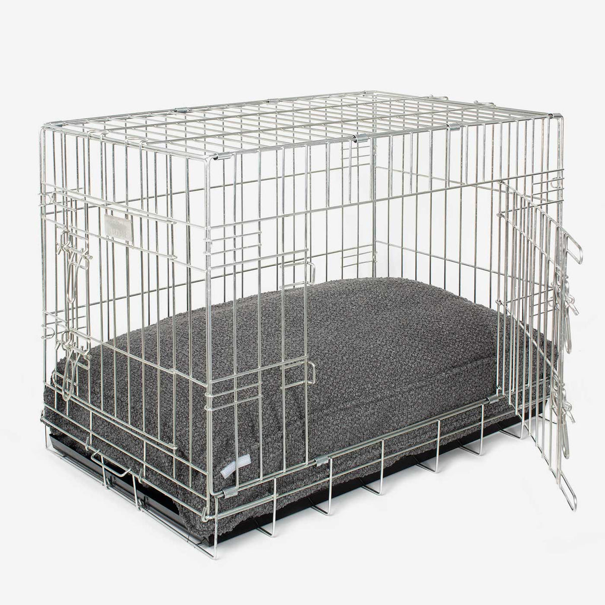 Dog Cushion in Granite Bouclé, view 17