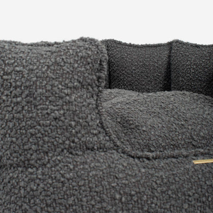 High Wall Bed For Cats With Removable Covers in Bouclé, view 7