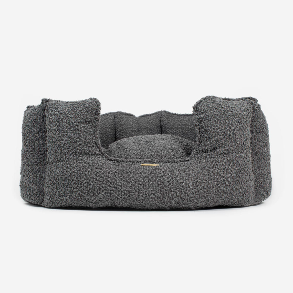 High Wall Bed With Removable Covers in Granite Bouclé, view 8