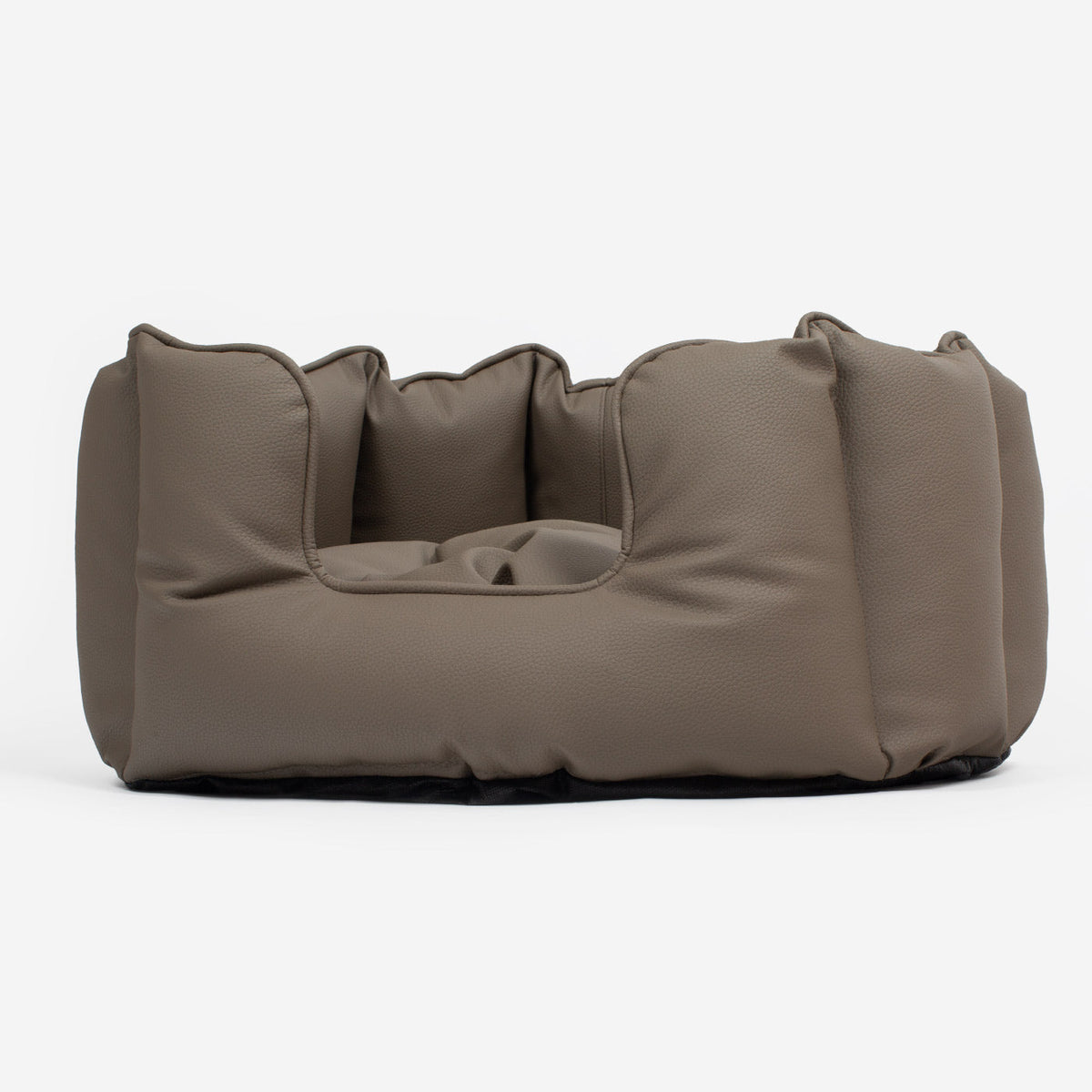 High Wall Bed With Removable Covers in Rhino Tough Camel Faux Leather, view 9