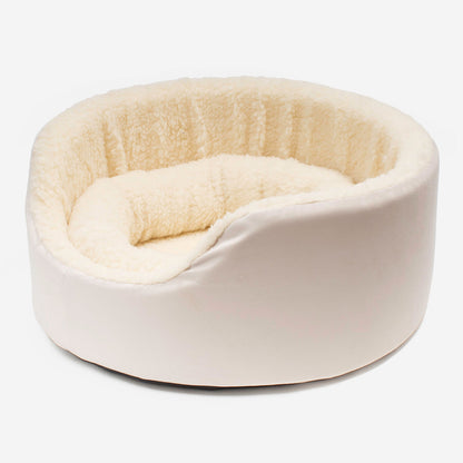 Grow With Me Puppy Bed in Cream, view 12