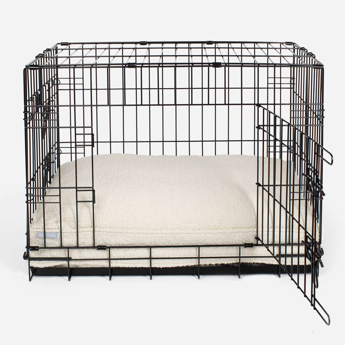 Dog Cushion in Ivory Bouclé, view 12