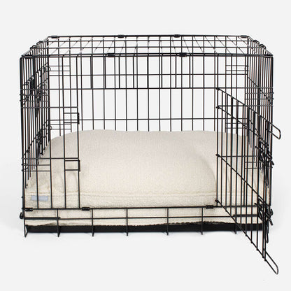 Dog Cushion in Ivory Bouclé, view 12