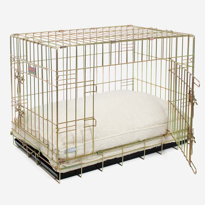 Dog Cushion in Ivory Bouclé, view 11