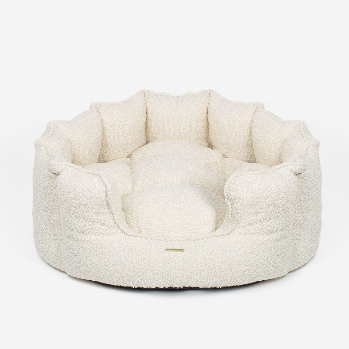 High Wall Bed For Cats With Removable Covers in Bouclé, view 8