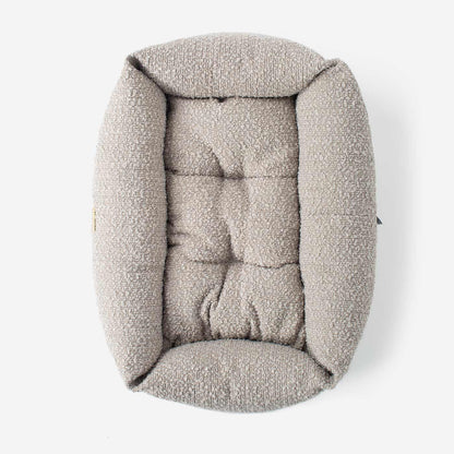 Cosy & Calming Puppy Crate Bed With Removable Covers in Mink Bouclé, view 10