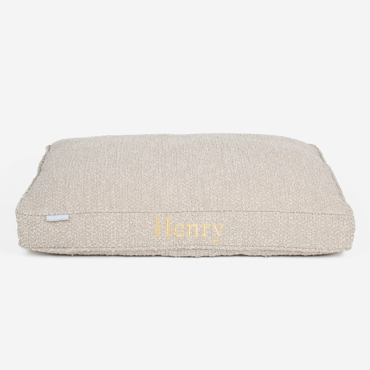 Dog Cushion in Mink Bouclé, view 13