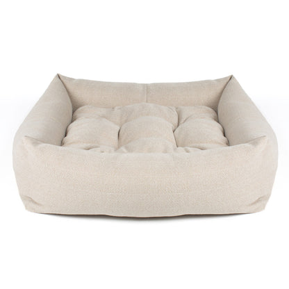 Box Bed With Removable Covers in Herringbone Tweed, view 13