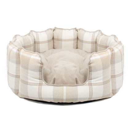 High Wall Bed With Removable Covers in Balmoral Natural Tweed, view 5